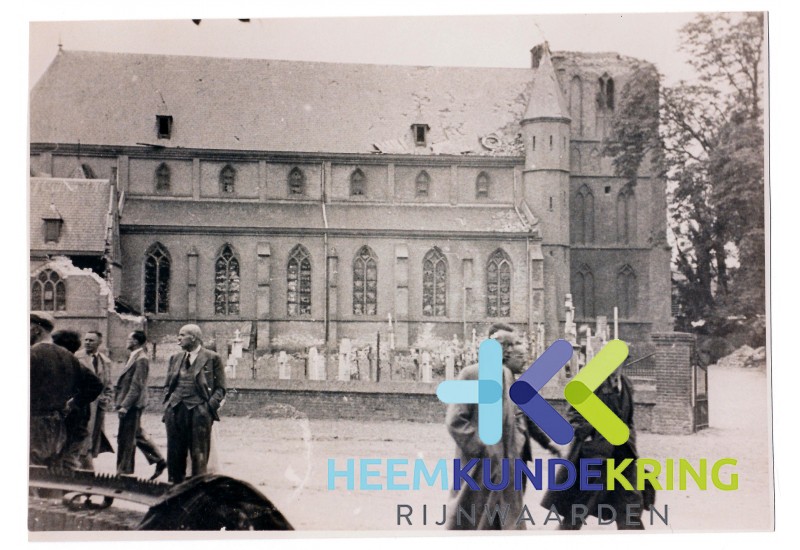 Pannerden H.Martinus kerk 1945 Coll.J.van Ingen